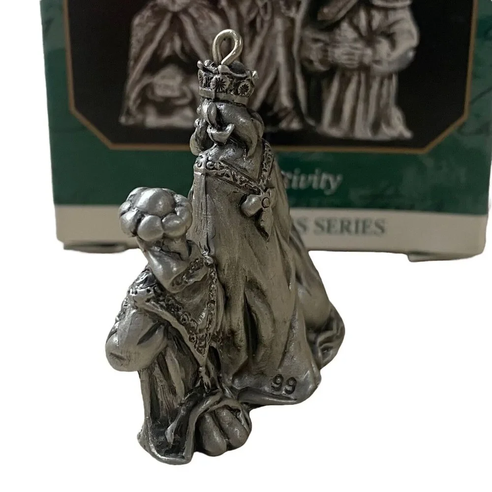 Hallmark Keepsake Miniature Ornaments‎ The Nativity Series 1999 Fine Pewter